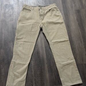 Men's Straight Fit Chino Pants in Tan